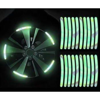 Naklejki paski FLUORESCENCYJNE Samochodowe Motocyklowe Różne Kolory